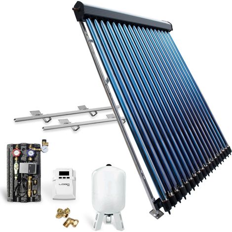 Röhrenkollektor Solarpaket Vakuumröhrenkollektor HP30-1 4,89 m² Solaranlage (1/5)