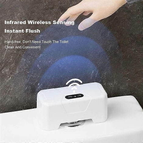 Bouton de chasse d'eau automatique (1/5)