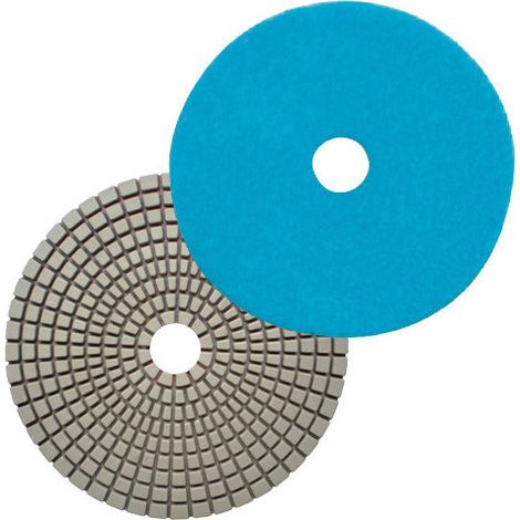 Pad de polissage diamanté à sec auto-agrippant D.125 mm x Gr. 400 - Béton - Diamwood (1/2)
