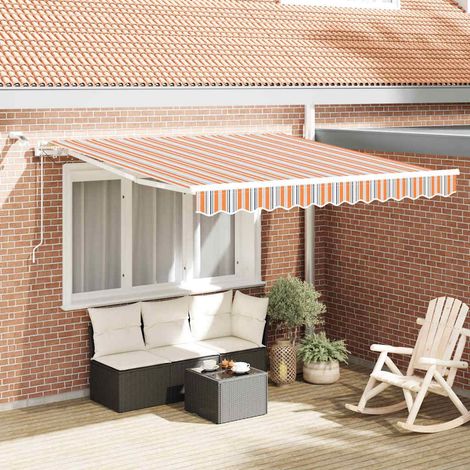 Einziehbare Markise Mehrfarbig 300 x 250 cm (1/5)