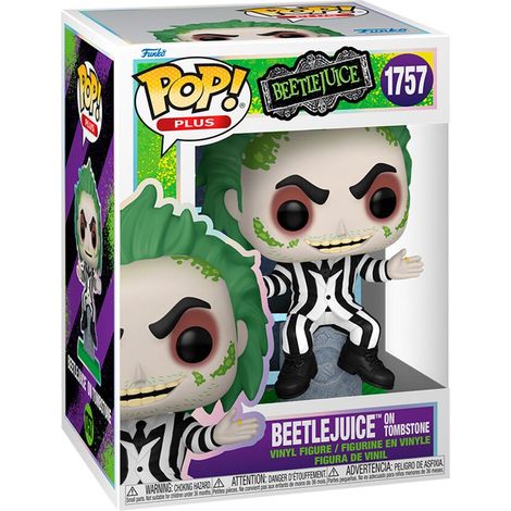 Beetlejuice Figure - Beetlejuice On Tombstone Design (1/2)