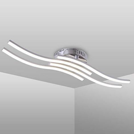 GOECO Plafoniera LED da Soffitto, Lampadario soggiorno, luce bianca neutra 4.000K, 2.000Lumen 24W lampadario, Lampada moderna da soffitto per soggiorno camera da letto o cucina, 220V (Luce Bianca Neut (1/5)