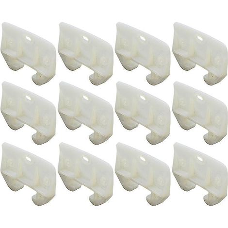 12 guides de voie en plastique (1/3)