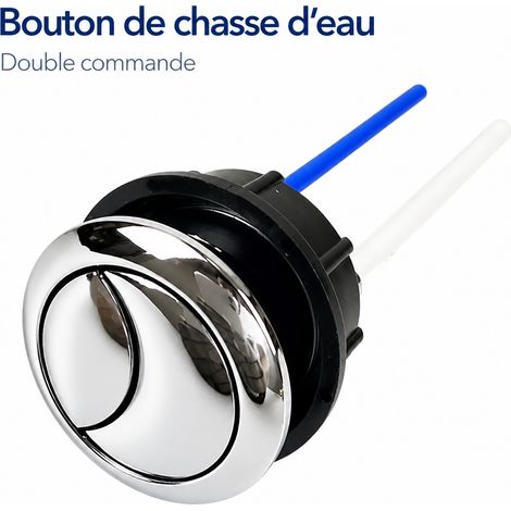 Bouton de chasse d'eau WC bouton double tige modèle 13 JT 38mm mécanisme réservoir sanitaire – Livraison gratuite