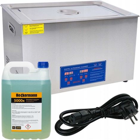 Pulitore a ultrasuoni JP-080S 22L + 5l di liquido (1/5)