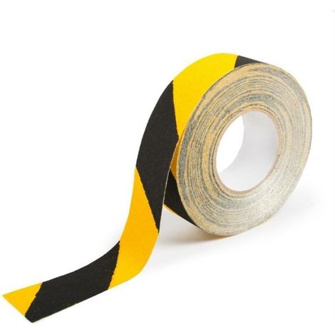 Antirutschband gelb/schwarz 50 mm x 18 m