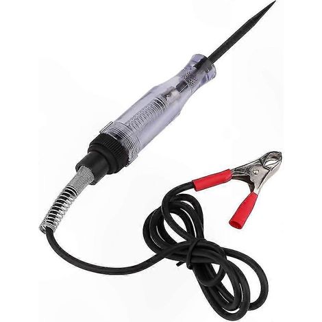 Testeur de Tension Électrique, Détecteur de Circuit 6V-24V DC, Outil de Diagnostic pour Contrôle de Courant (1/5)