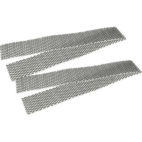 vhbw 4x Filtro sostituisce Daikin KAF970A46 per climatizzatore, pompa di calore - fotocatalitico, 25,5 x 4 x 0,4 cm, senza cornice