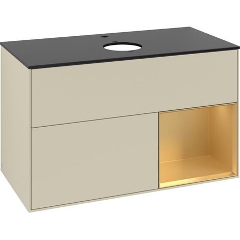Villeroy & Boch F782HFHJ Armoire sous-lavabo Finion F78 (1/3)