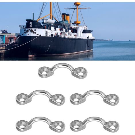 Edelstahl 316, gebogener Griff im Kamelrücken-Design, Yachtzubehör aus Edelstahl, 5 mm, 5er-Set (1/5)