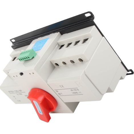 Automatischer Umschalter mit dualer Stromversorgung, 100 A, 4-polig, 400 V AC, Notstromaggregat für Krankenhäuser (1/5)