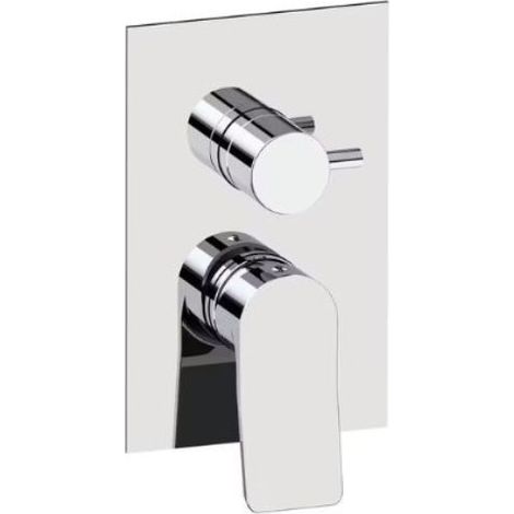 Parte Esterna Miscelatore Tilt Monocomando Doccia con Deviatore a