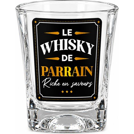 Verre à whisky parrain 30 cl riche en saveurs