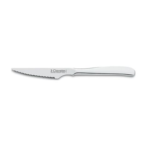 CUCHILLO CHULETERO INOX DENT 11 CM - 4,5" C 3C - 3 CLAVELES (1/2)