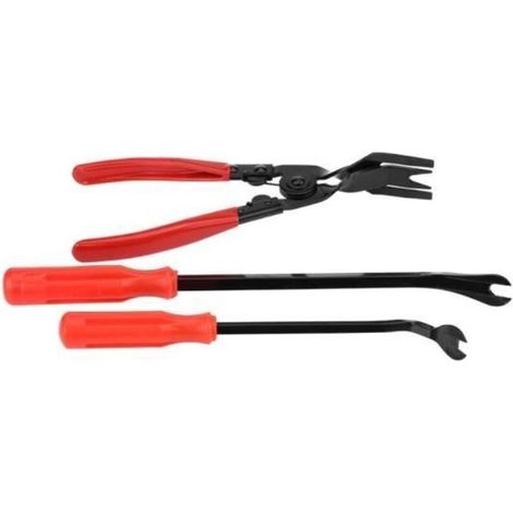 Pince à Levier, Pinces à Rivets Durables, Kit d'outils pour Levier pour Enlever les Panneaux de Porte de Voiture, Doublure de Toit,