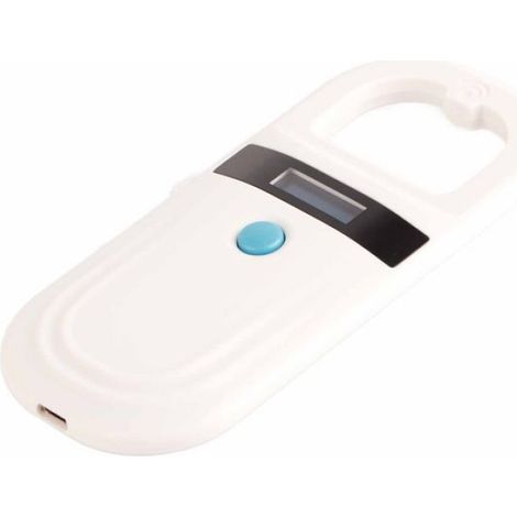 Lecteur De Puce Animale - OLED - Rechargeable USB - FDX-B EMID - 134,2 kHz 125 kHz - Pour Identification Animaux - 1 Pièce (1/5)