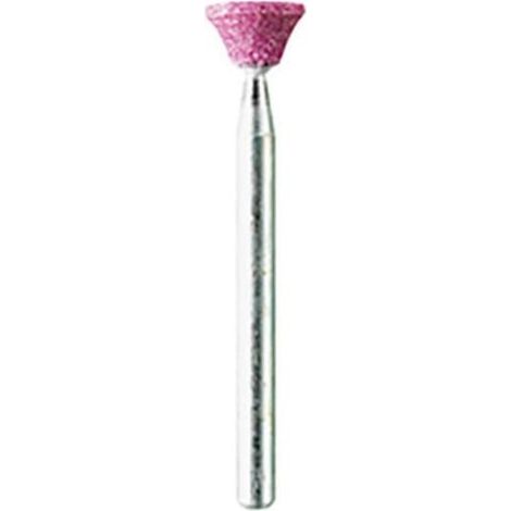 PG - CONFEZIONE DA 2 PEZZI - MINI MOLE ABRASIVE A RUBINO Ø8x6MM