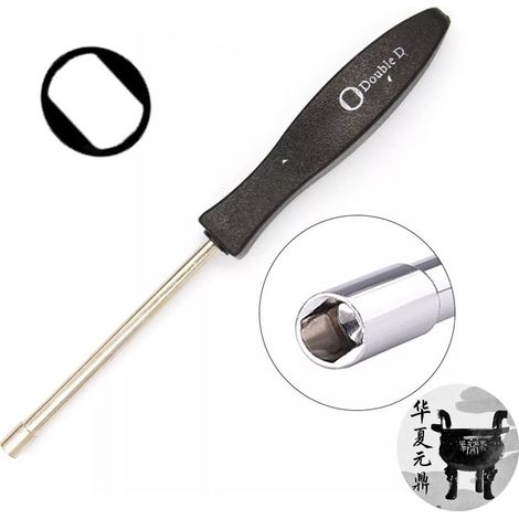 Tournevis de réglage de carburateur double D pour Walbro, Zama, Ryobi et Homelite