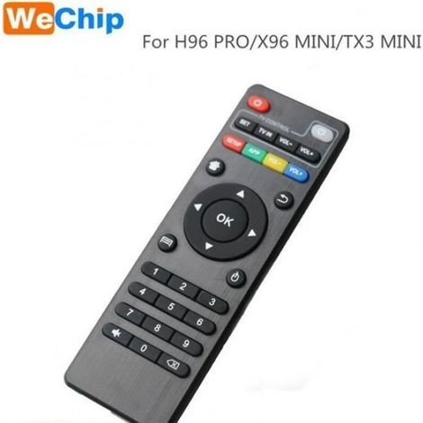 Télécommande Pour Android Tv Box H96 Pro Plus-X96-T95n-X96 Mini-Tx3 Mini-T95z Plus Repalcement 68 (1/2)