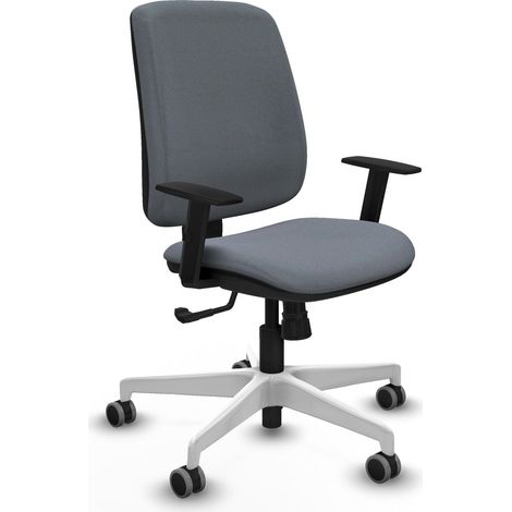 Chaise de bureau piqueras y crespo Alares gris mousse injectée (1/2)