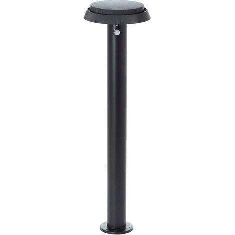 Brilliant LED Stehlampe Alvero LED Außenstehleuchte, Solar, 70 cm, 500 lm, 3000 K, Metall, schwarz (1/5)