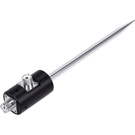 Base d'antenne GP, Base de Montage d'antenne avec Pointe de Mise à la Terre, 'antenne Portable pour Adaptateur de Trépied, Système de Grille de Terre Compatible, 'antenne à Ondes Courtes (1/5)