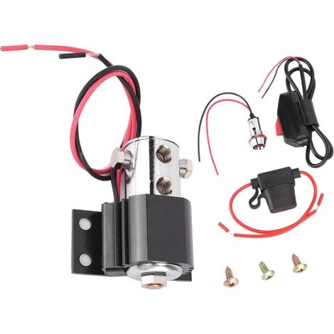 Universal front brake line locking kit, roller control system, hill support control kit (black)