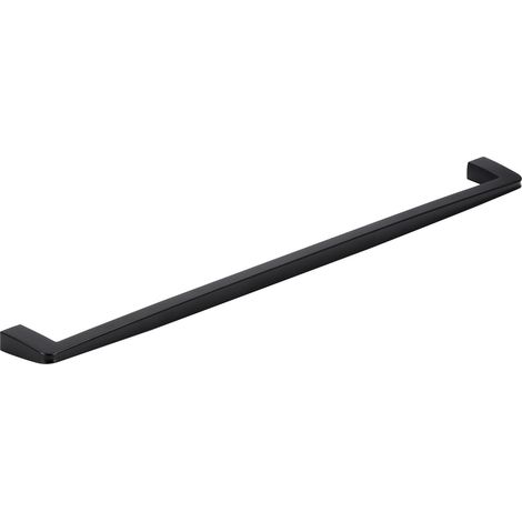 Siro Griff Bias LA 320mm - schwarzer Möbelgriff - Griff für Möbel Breite 332mm, Zinkdruckgusss schwarz matt (1/5)