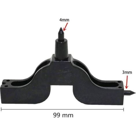Rohrstanze, 5 Stück 3 mm/4 mm, Bohrwerkzeug für Tropfbewässerungsschläuche (1/3)