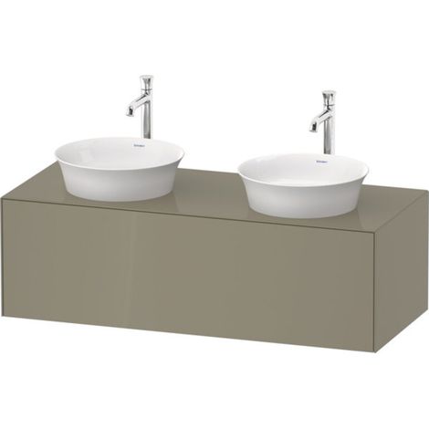 Duravit White Tulip, Waschtischunterbau wandhängend, Breite 1300 (1/2)