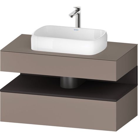 Duravit Collection One Konsolenwaschtischunterbau, 1 Auszug, 1 (1/2)