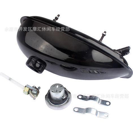 Accessoires pour mini-motos/vélos : réservoir/bidon d'essence en fonte 2 temps 50 cm³, 60 cm³, 80 cm³, avec bouchon ouvrant, 2 L (1/5)