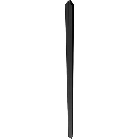 Connecteur pour verrière double - H130 cm - Noir - TOLLESON (1/3)