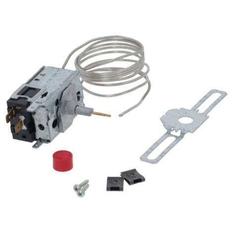 Whirlpool – Thermostat universel pour réfrigérateur – Compatible avec plusieurs marques – Longueur tube capillaire 1300mm – Valeur de commutation -8°C (1/6)