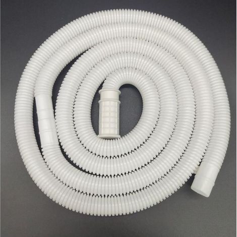 1 pièce Tuyau drainage climatisation, renforcé blanc laiteux, 5 m, pour évacuation eau condensat maison et bureau (1/4)