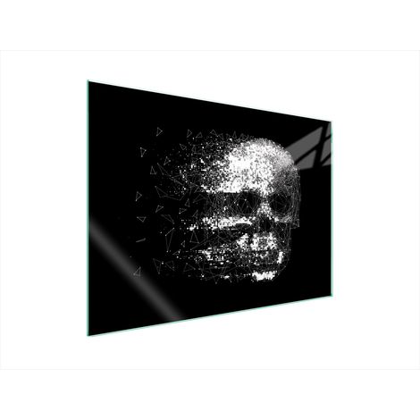 GLASSCHUTZPLATTE FÜR HERD 70x52 TOTENKOPF (1/5)