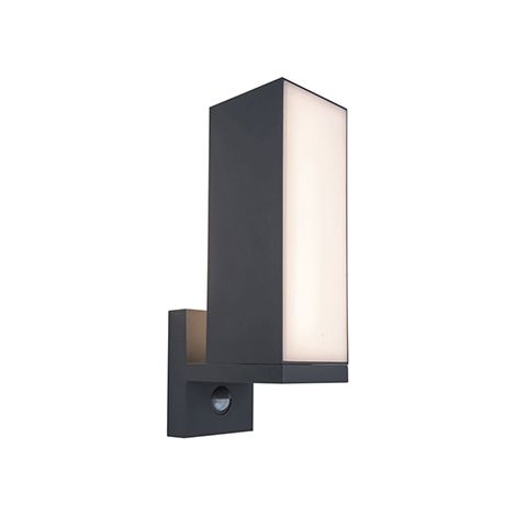 Lampada da Parete LUTEC "Cuba" Esterno PIR LED 14W 2000Lm [LU-5193811118] (LU-5193811118) (1/2)