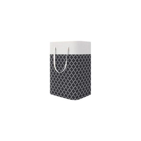 Panier à linge 75L en tissu épaissi – Pliable avec revêtement PE – Dimensions 40 x 30 x 62 cm – Pour rangement vêtements et jouets