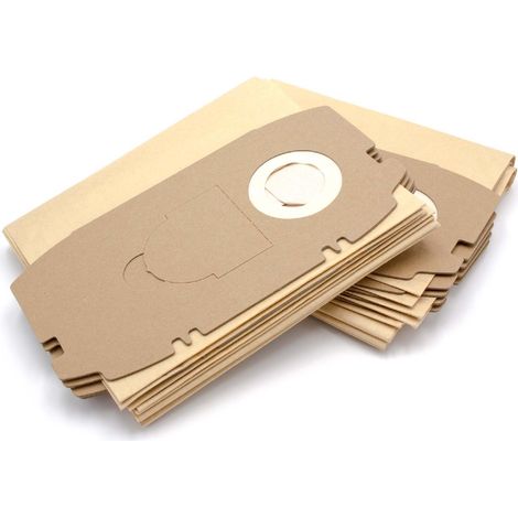 vhbw 10 sac paper pour aspirateur robot aspirateur multi-usages comme Festo / Festool 498410, T5