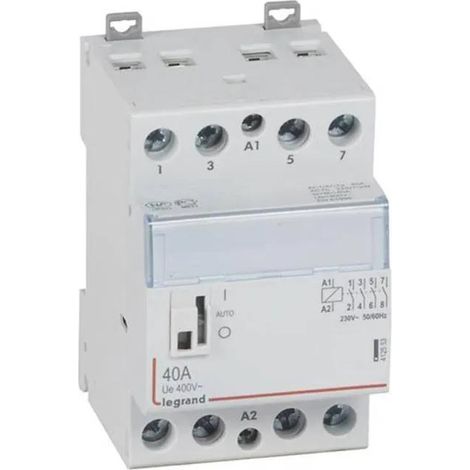 Legrand CX3 Contattore 230V 40A Multicolore 3 Moduli
