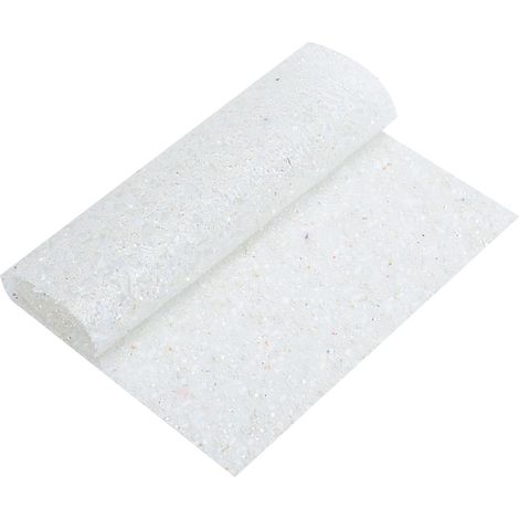 Ruban thermocollant orné de pierres précieuses artificielles, de perles et de cristaux (blanc) - Décoration à faire soi-même (1/5)