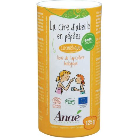 Tube de cire d'abeille cosmétique 125 g