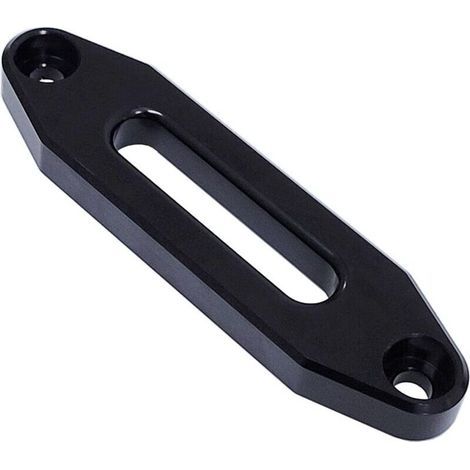 Aluminium-Kabelführung für ATV/UTV-Seilwinden von 2000 bis 13000 lb, glänzend (schwarz) (254 mm) (1/5)