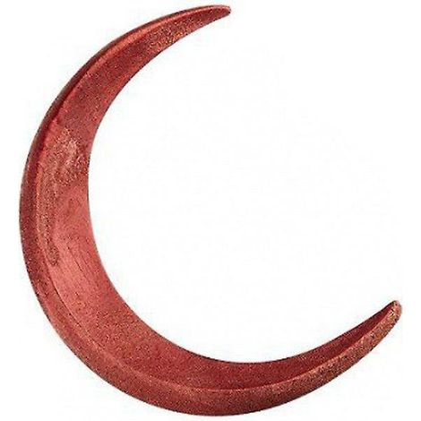 rouge-coiffure En Bois Lune Lune Lune Croissant Fourche  Cheveux Pingle  Cheveux (1/5)