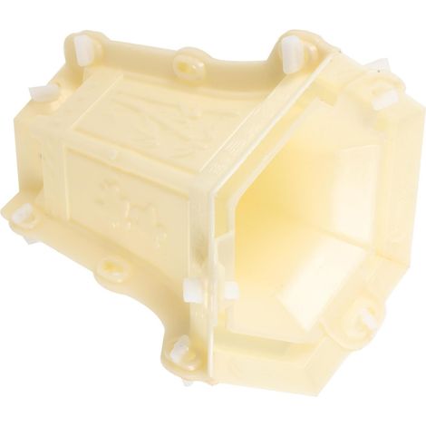 Beige Kunststoff Sechseck Blumentopfform langlebige und