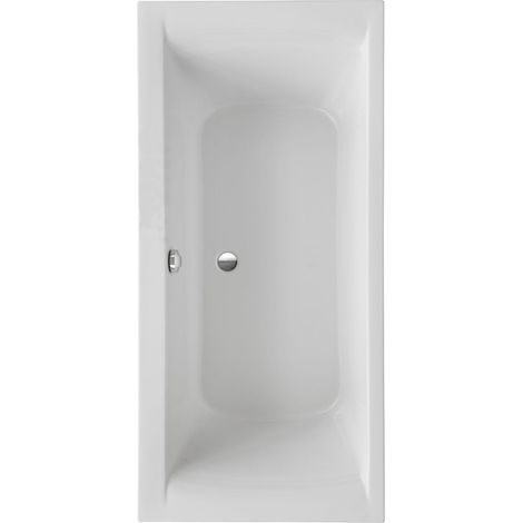 Ottofond Körperformbadewanne Tampico 180 x 80 cm, weiß Rechteck (1/3)