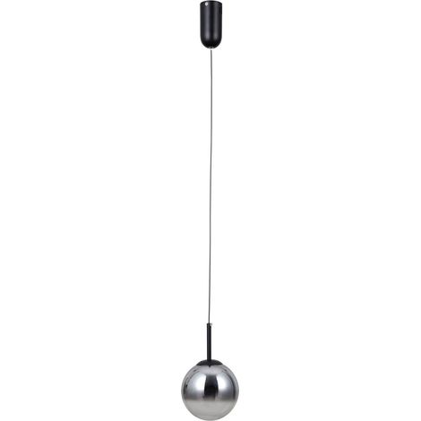 Velada LED-Hängeleuchte schwarz MAT ALU italux PND-34381-1-BK (1/5)