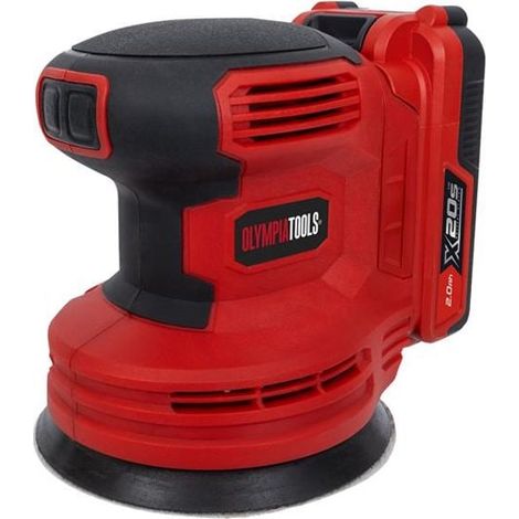 Olympia Power Tools X20S Random Orbital Sander 20V 1 x 2.0Ah Li-ion OLPX20SRO1 (1/3)