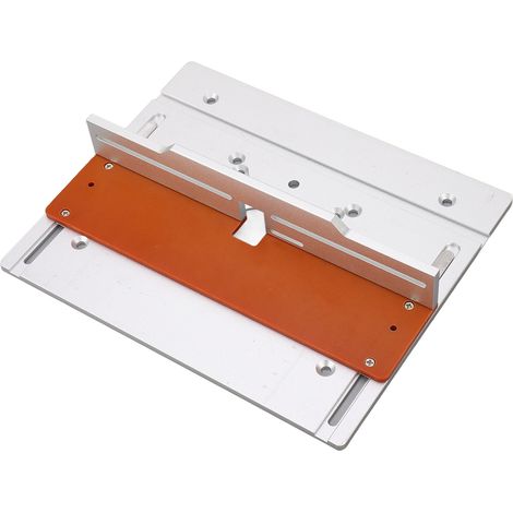 Einlegeplatte für Frästisch aus Aluminiumlegierung, neigbarer Holzfrästisch, Hebesystem zur Montage, hochbelastbare Montageplatte (1/5)