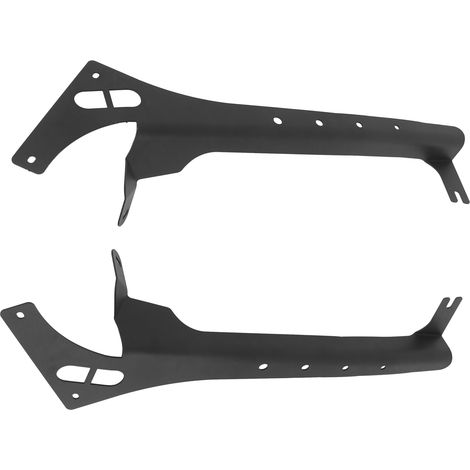 Support de fixation JL pour barre LED, rampe de toit pour vitre auto, porte-lampe en acier inoxydable résistant à la rouille, accessoire véhicule 4x4 (1/5)